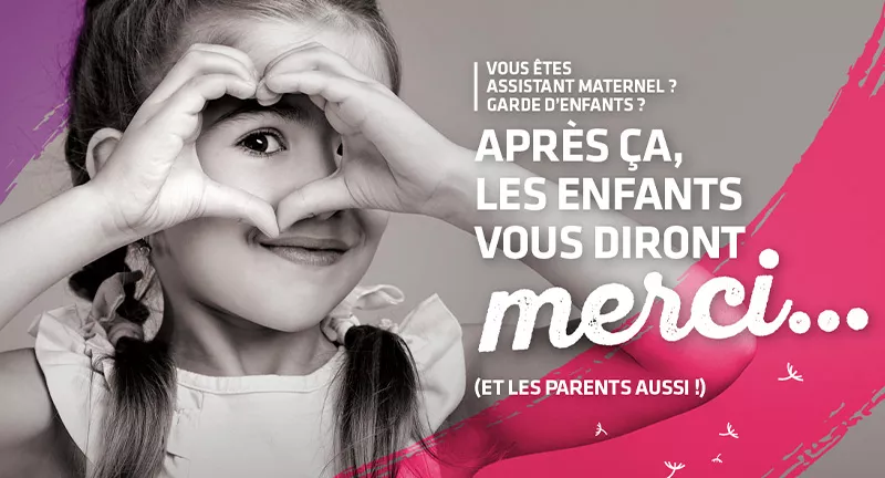 Vous êtes assistant maternel ou garde d’enfants ? Aidez les enfants à grandir avec les mêmes chances !