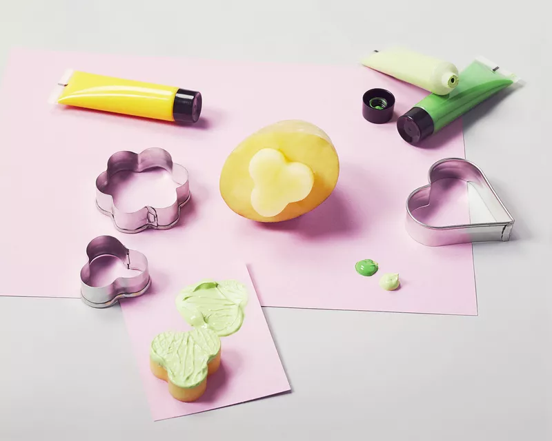 Tampon en pomme de terre