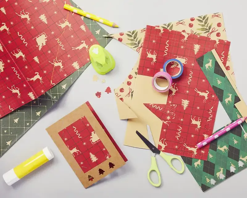 Différentes techniques scrapbooking