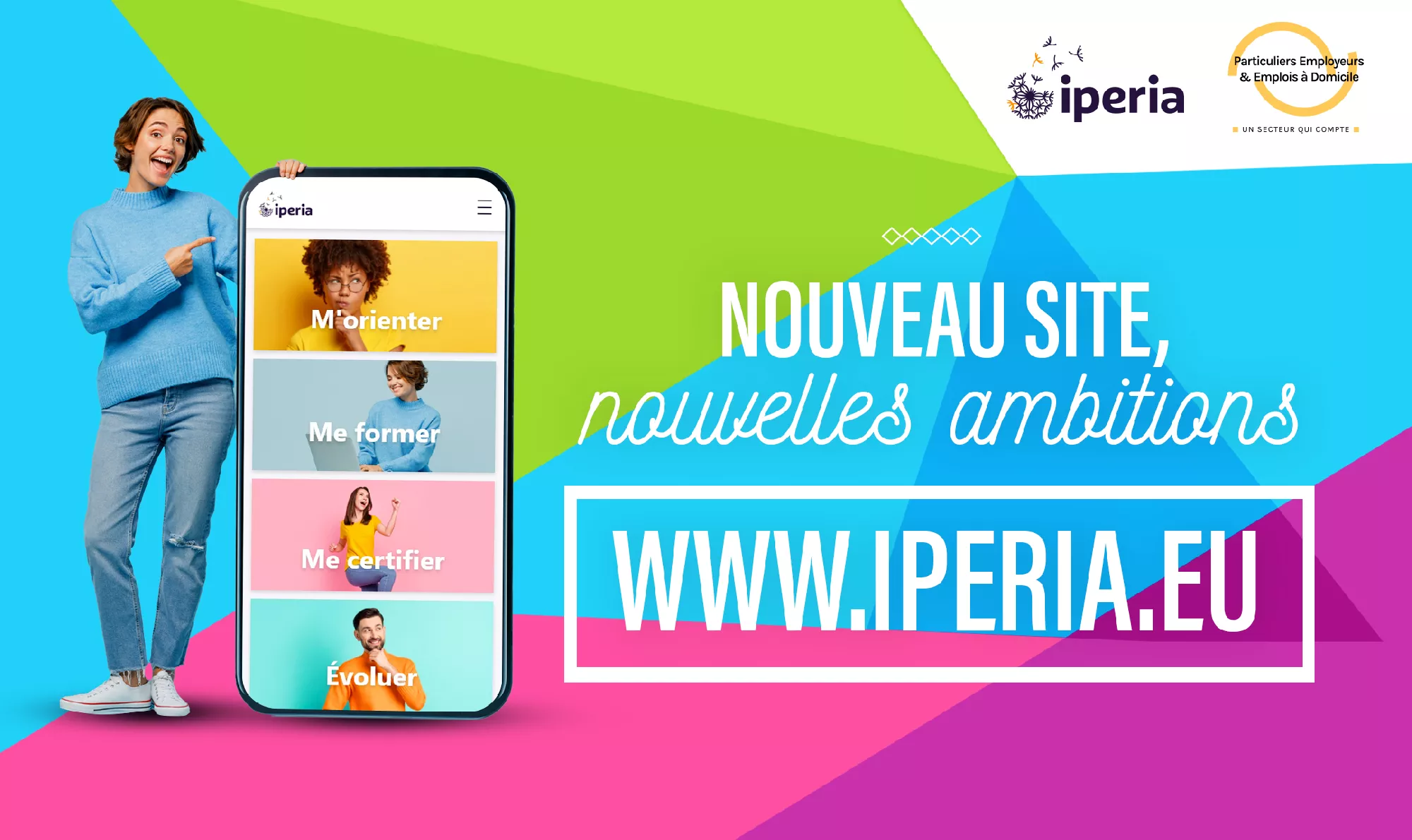 Nouveau site IPERIA : encore mieux vous accompagner dans vos parcours