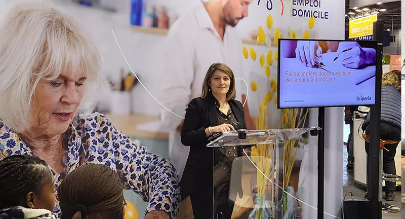IPERIA au salon des services à la personne et de l’emploi à domicile