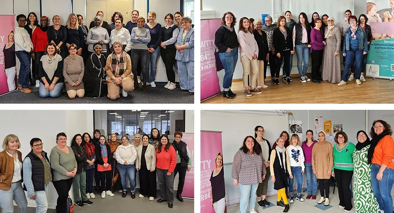 Regards croisés d’assistantes maternelles sur la formation