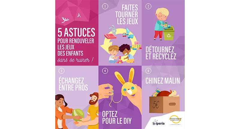5 astuces pour renouveler les jeux des enfants sans se ruiner !