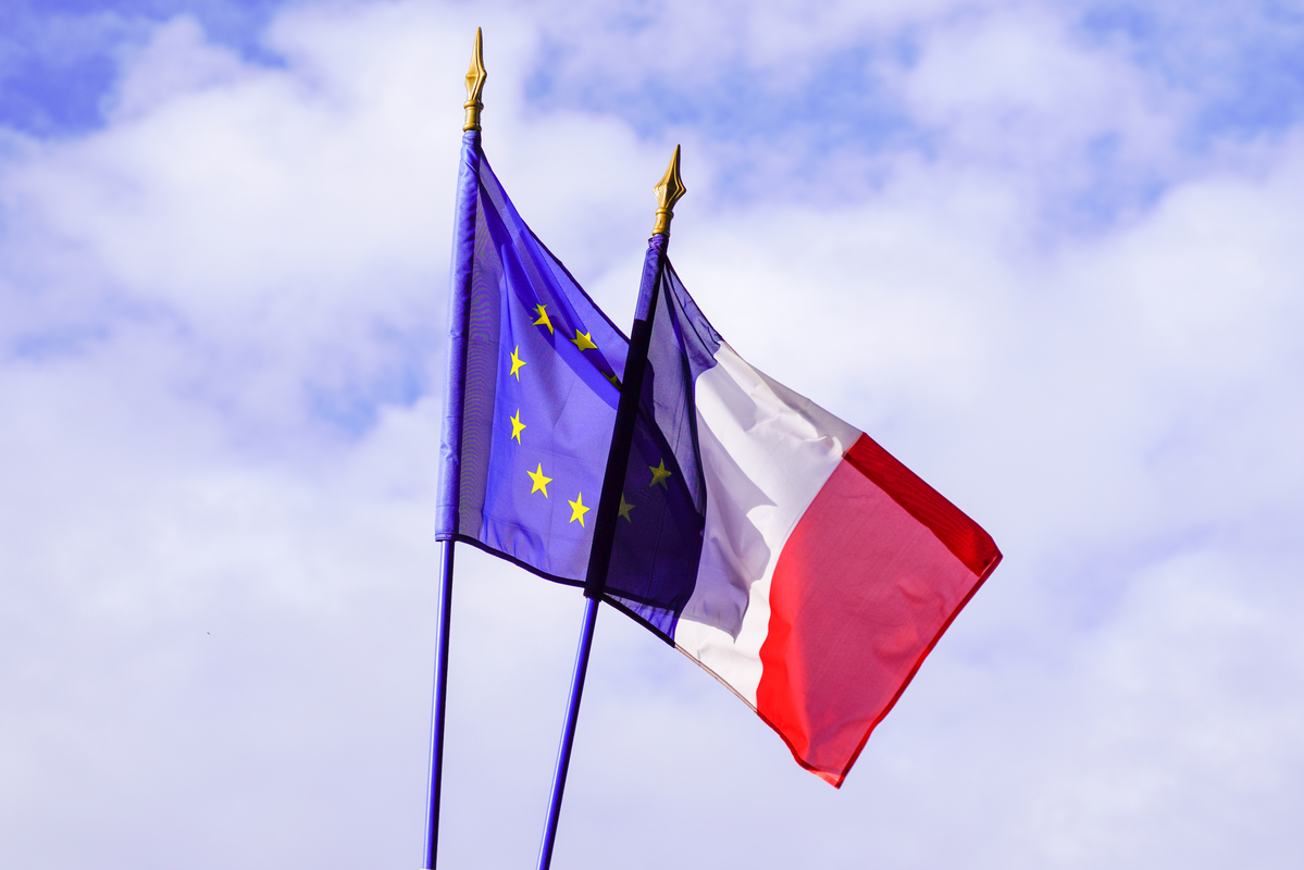 Drapeaux France Europe